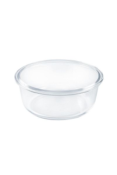ROYALFORD RF9503 950ml Round Glass Meal Prep Container