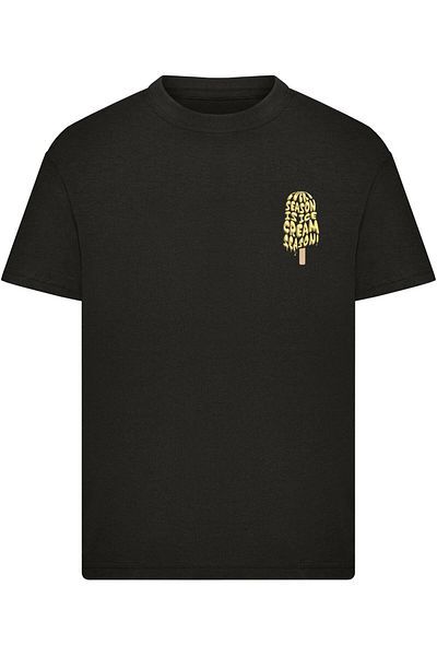 Merchcode Kids Ice Cream Season Yellow -  Basic T-Shirt