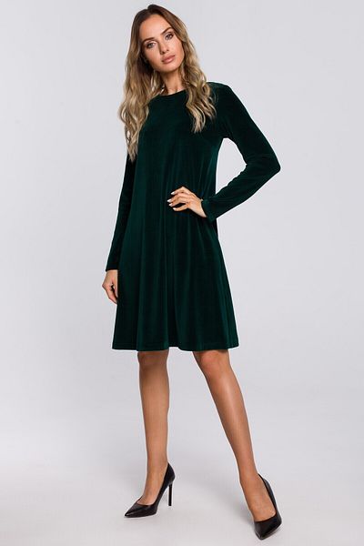 Made of Emotion Velour A-line dress