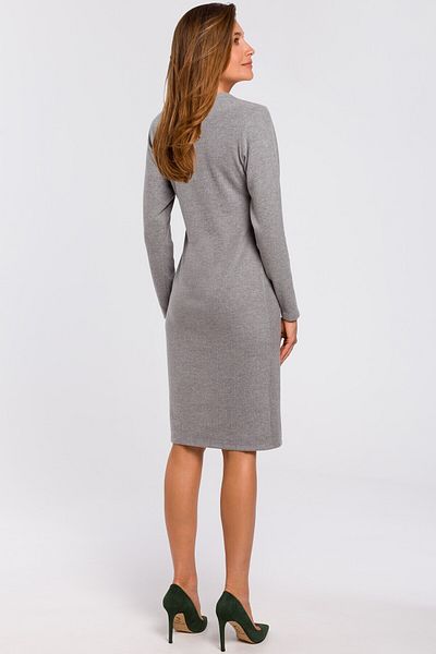 Stylove Sweater dress with long sleeves