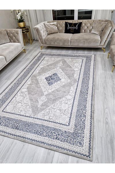 LİMAY Husa de covor elastica - Lavabila - Fara burete - Practica - Tesatura de catifea - Modele de huse decorative
