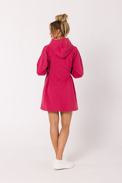 Made of Emotion Mini sweatshirt dress with a hood