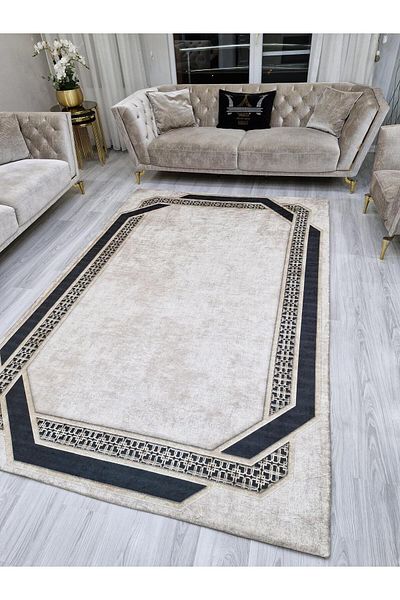 LİMAY Husa de covor elastica - Lavabila - Fara burete - Practica - Tesatura de catifea - Modele de huse decorative