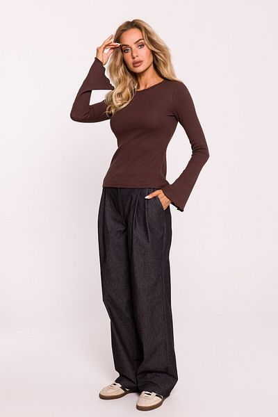 Made of Emotion Blouse with long flared sleeves