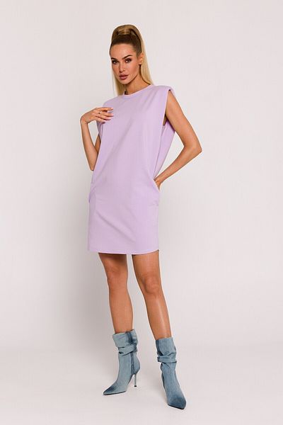 Made of Emotion Rochie mini tricotată fără mâneci