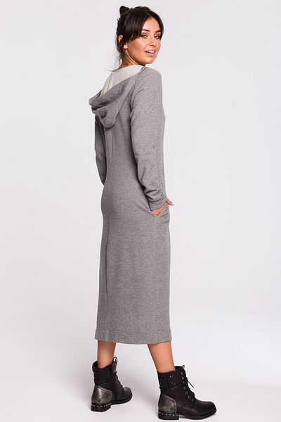 BEWEAR Rochie maxi cu gluga