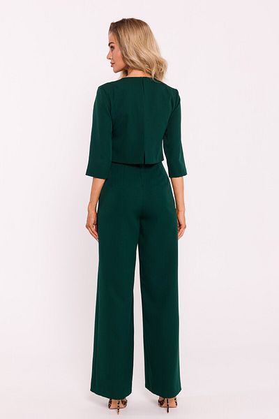 Made of Emotion Jumpsuit with a double-layered top and wide legs
