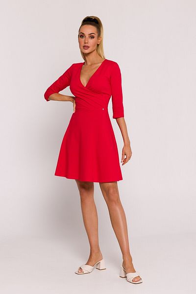 Made of Emotion Mini dress with a wrap-over top