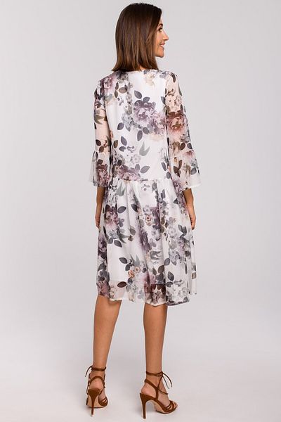 Stylove Rochie din șifon cu talie coborâtă