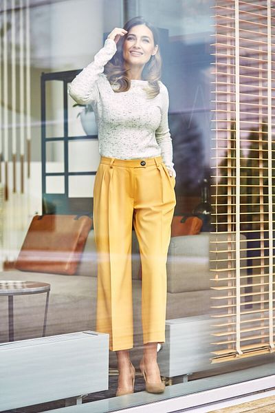 Stylove Pantaloni de damă cu picioare