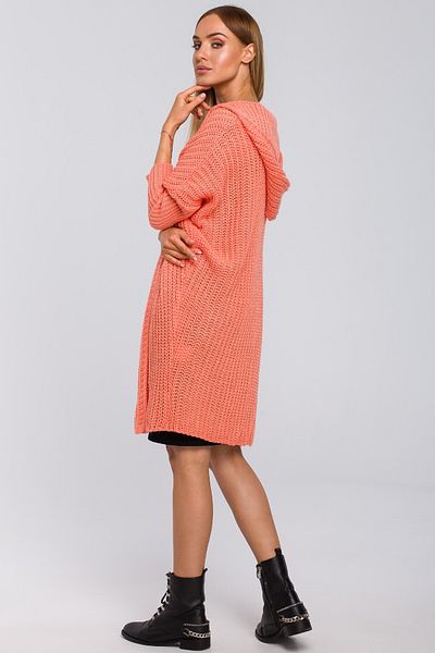 Made of Emotion Oversized cardigan s kapucí