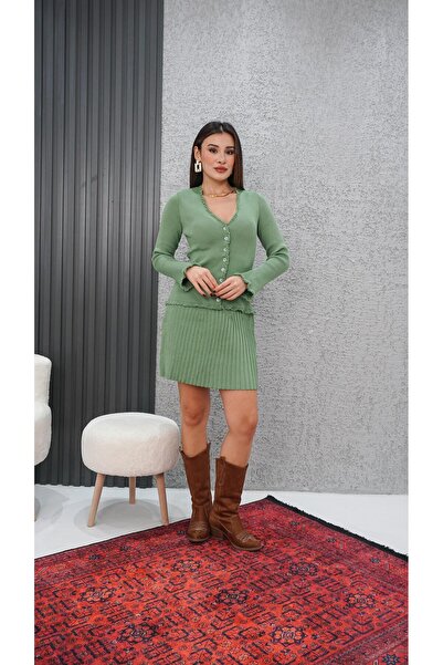 Neva Wear Set cardigan - Design detaliat cu ciucuri Munich