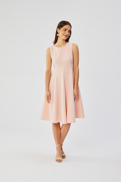 Stylove A sleeveless flared dress
