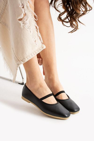 Moda Frato Modafrato AL-113 Balerini elastici Pantofi de zi cu zi pentru femei Pantofi de acasă