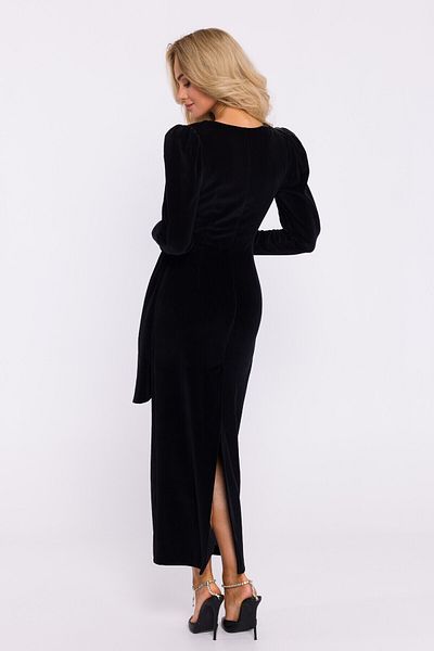 Made of Emotion Rochie maxi de noapte din catifea