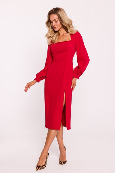 Made of Emotion Dress with a high leg slit
