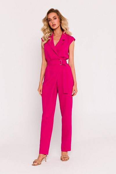 Made of Emotion Women's jumpsuit with a wrap top