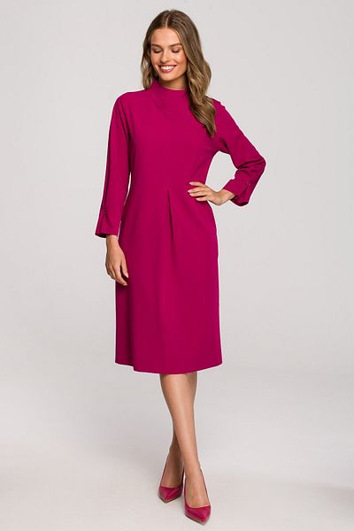 Stylove A midi dress with a collar