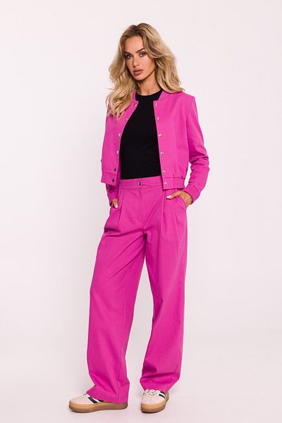 Made of Emotion Short bomber jacket
