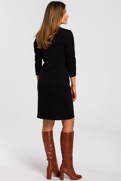Stylove Sweater dress with long sleeves