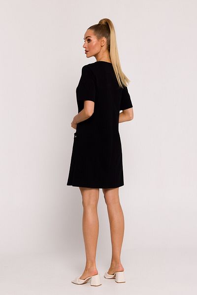 Made of Emotion Rochie in linie A cu buzunare