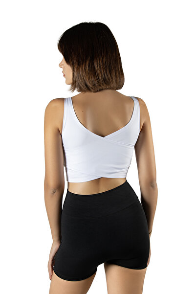 BUCADO Bela Sa detaljem na leđima četvrtasti izrez Uska/ Uskog kroja Sportska...