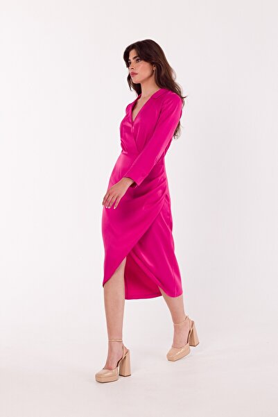 Makover Rochie cu decolteu înfășurat