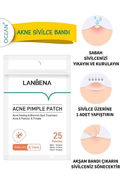 Ocean Lanbena Akne Sivilce Bandı (gündüz)