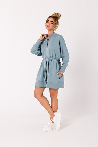 Made of Emotion Zipper dress with back cutouts