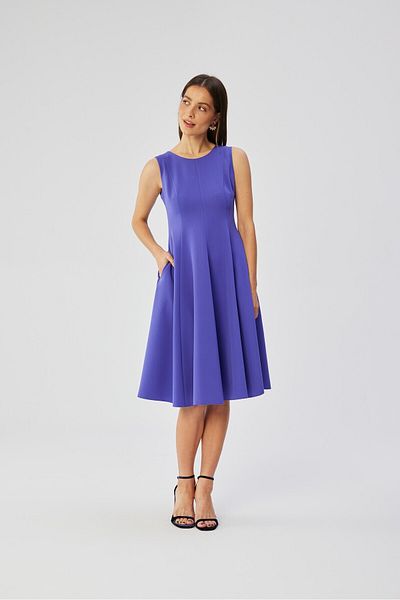 Stylove A sleeveless flared dress