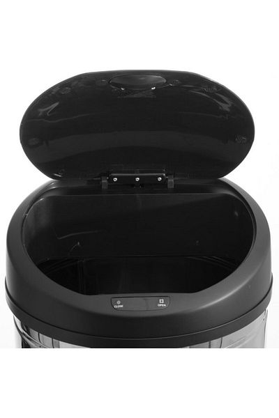 Five Simply Smart Automatic Open and Closing Round Sensor Trash Bin 57 Liter