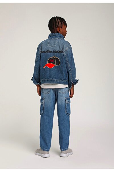 Escabel Τζιν μπουφάν για αγόρι