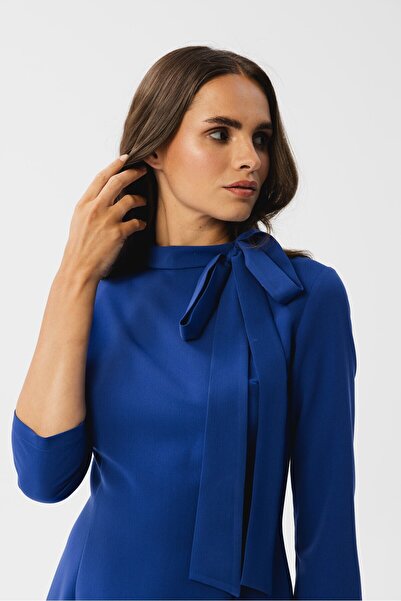 Stylove Rochie cu cravată la gât