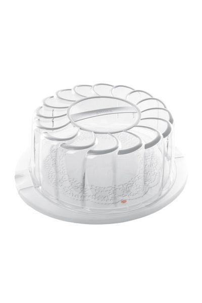 Snips Delice Easy-to-Clean High Quality Sleek Cake Stand with Dome