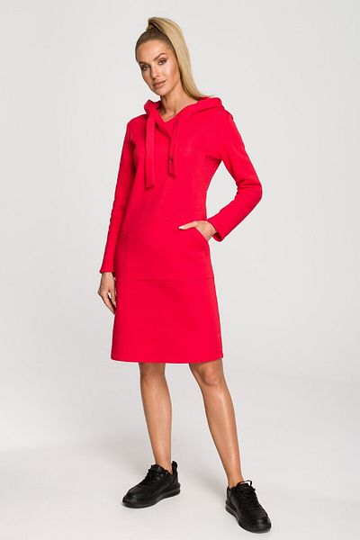 Made of Emotion Dress with an asymmetrical kangaroo pocket