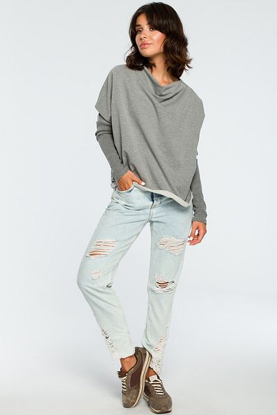 BEWEAR Sweatshirt with a back neckline