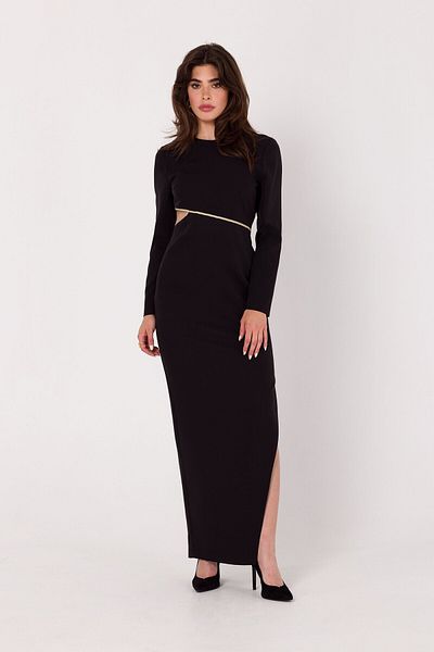 Makover Rochie maxi cu decupaj in talie