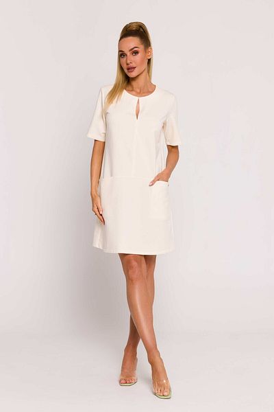 Made of Emotion Rochie in linie A cu buzunar
