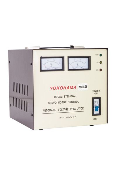 Yokohama 2000W 3 Pin British Plug Portable Automatic Voltage Regulator