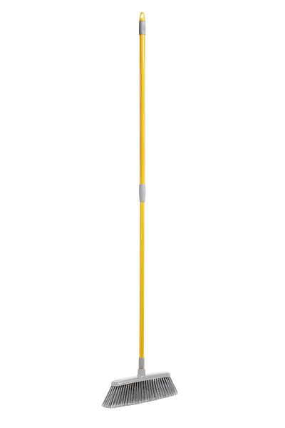 Apex INDOOR FLOOR BROOM WITH TELESCOPIC HANDLE.