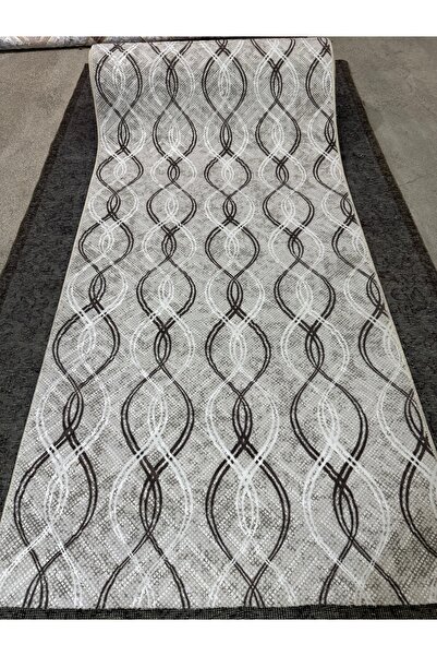 Sarar Kabartmalı Halı Dokusunda Jel Kaymaz Taban Yıkanabilir Kesme Yolluk Üst...