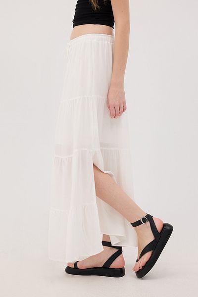 Addax Long Skirt - Elastic Waist and Lined E16250-E10