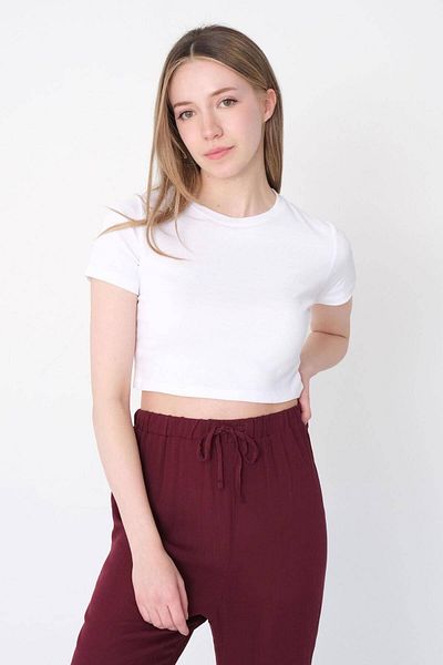 Addax Crew Neck Short Sleeve Basic T-shirt P1097-s4