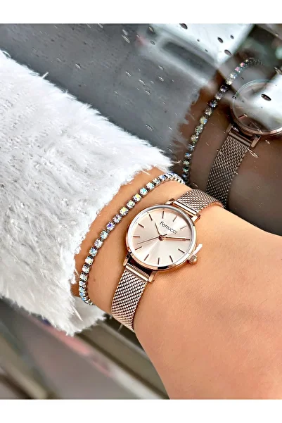 Ferrucci Ferrucci̇ Rose Wick Woman Wristwatch
