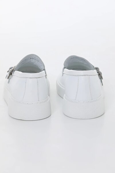 Faruk balkanas Παπούτσια Casual από γνήσιο δέρμα με λεπτομέρεια διπλής πόρπης Vayne Model