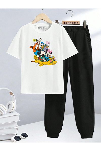 BENROMA TRICOU COPII IMPRIMAT CU PERSONAȘI DE FILM CARTOON