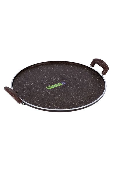 ROYALFORD RF8378 Aluminium Round Tawa with Granite Finish