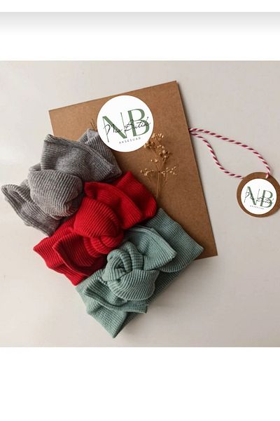 nisbutik aksesuar 3-Piece Bandana Set, Newborn-Compatible Soft Baby Girl Bandana