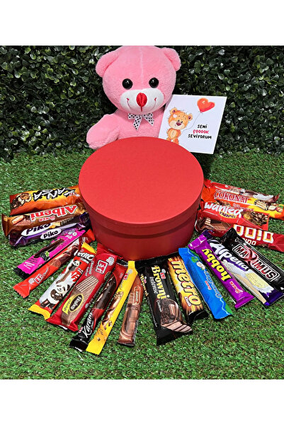 Fox Hediyelik eşya sevgili çikolata dolu kutu sevgiliye çikolata kutusu