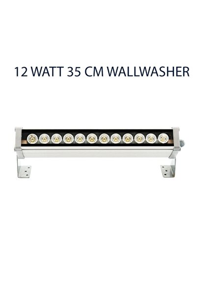 BMG Aydınlatma 12 Watt 35 Cm LED Wallwasher Armatür 12x1 Watt Dış Mekan Duvar...